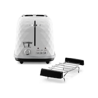 Delonghi Brillante İki Dilim Ekmek Kızartma Makinesi CTJ 2103.W Delonghi Brillante İki Dilim Ekmek Kızartma Makinesi CTJ 2103.W