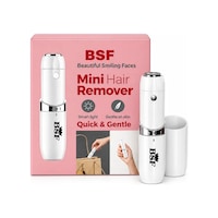 BSF Beautiful Smiling Faces Ls-01 Mini Face Yüz Tüy Alma Tıraş Makinesi Temizleme Fırçası
