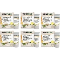 Youplus Vitamin C Çinko Propolis 20 Efervesan Tablet x 6 Adet Youplus Vitamin C Çinko Propolis 20 Efervesan Tablet x 6 Adet