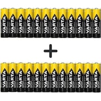Varta LR03 Süperlife 24'lü Özel Pil 12AA + 12AAA Varta LR03 Süperlife 24'lü Özel Pil 12AA + 12AAA
