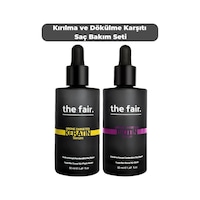 the fair. Dökülme ve Kırılma Karşıtı Vegan Saç Bakım Seti 2 x 50 ML the fair. Dökülme ve Kırılma Karşıtı Vegan Saç Bakım Seti 2 x 50 ML