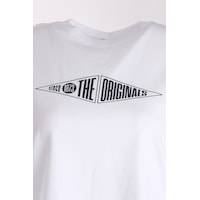 Levi's Oversize Minimalist Erkek T-shirt - Kısa Kol - Günlük Beyaz