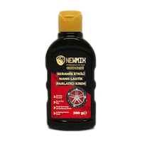Newmix Seramik Etkili Gold Serisi Nano Lastik Parlatıcı Krem 180 G Newmix Seramik Etkili Gold Serisi Nano Lastik Parlatıcı Krem 180 G