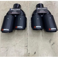 Akrapoviç Egsoz Egzoz Ucu Çiftli Sag Sol Takim 90 Mm Yerli 563402345