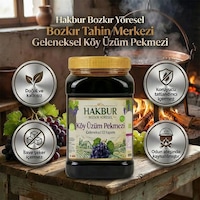 Bozkır Tahin Merkezi Geleneksel Üzüm Köy Pekmezi Glikoz İçermez Katkısız 950 G Bozkır Tahin Merkezi Geleneksel Üzüm Köy Pekmezi Glikoz İçermez Katkısız 950 G