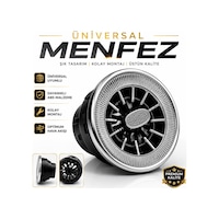 Vip Premium Model Klima Menfezi Izgarası ÇAPI 9-10CM (1 ADET) Vip Premium Model Klima Menfezi Izgarası ÇAPI 9-10CM (1 ADET)