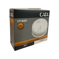 Cata Ct-9451 9v Pilli Duman Dedektörü Pil Hariçtir,beyaz Cata Ct-9451 9v Pilli Duman Dedektörü Pil Hariçtir,beyaz