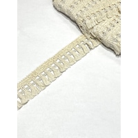 Krem Pamuk Püskül Şerit / Otantik Şerit / 4 Cm / 1 Metre / Psk121 Krem Pamuk Püskül Şerit / Otantik Şerit / 4 Cm / 1 Metre / Psk121