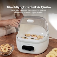 Xenon Smart Buharlı Biberon Sterilizatörü Ve Kurutucu X1001 Beyaz Xenon Smart Buharlı Biberon Sterilizatörü Ve Kurutucu X1001 Beyaz