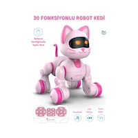 Uzaktan Kumandalı 30 Fonksiyon Akıllı Interaktif Öğretici Robot Oyuncak Kedi Kedi Uzaktan Kumandalı 30 Fonksiyon Akıllı Interaktif Öğretici Robot Oyuncak Kedi Kedi