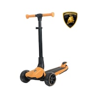 Lisanslı L3 Kolay Katlanabilir Işıklı Orta Gövde Ve Işıklı Tekerlekli Çocuk Scooter Turuncu Turuncu Lisanslı L3 Kolay Katlanabilir Işıklı Orta Gövde Ve Işıklı Tekerlekli Çocuk Scooter Turuncu Turuncu