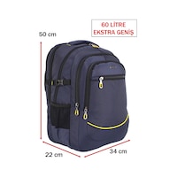 Dada 09 Lacivert Erkek Sırt Çantası 60 Litre Usb Type-c Aparat Ortopedik Sırt Askısı 15,6/17,3 İnç Dada 09 Lacivert Erkek Sırt Çantası 60 Litre Usb Type-c Aparat Ortopedik Sırt Askısı 15,6/17,3 İnç