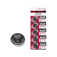 Maxell CR2032 3V Lityum Kartela Düğme Pil 5'li Maxell CR2032 3V Lityum Kartela Düğme Pil 5'li