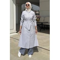 Rabia Şamlı Doğa Mozaik Desenli Tunik Normal Rabia Şamlı Doğa Mozaik Desenli Tunik Normal
