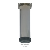 Akça Ayak, Baza, Yatak, Koltuk, Kanepe, Masa, Puf, Sehpa Tv Ünitesi Ayarlanabilir Metal Ayak 15 Cm Krom Akça Ayak, Baza, Yatak, Koltuk, Kanepe, Masa, Puf, Sehpa Tv Ünitesi Ayarlanabilir Metal Ayak 15 Cm Krom
