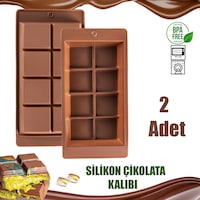Porsima Mys 30301-1 Bpa Free 2 Adet Silikon Dubai Çikolatası Kabı Porsima Mys 30301-1 Bpa Free 2 Adet Silikon Dubai Çikolatası Kabı
