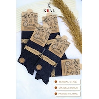 Kral Socks Erkek Kışlık Termal Etkili 5'li Paket Lambswool Kuzu Yün Çorap Siyah Kral Socks Erkek Kışlık Termal Etkili 5'li Paket Lambswool Kuzu Yün Çorap Siyah