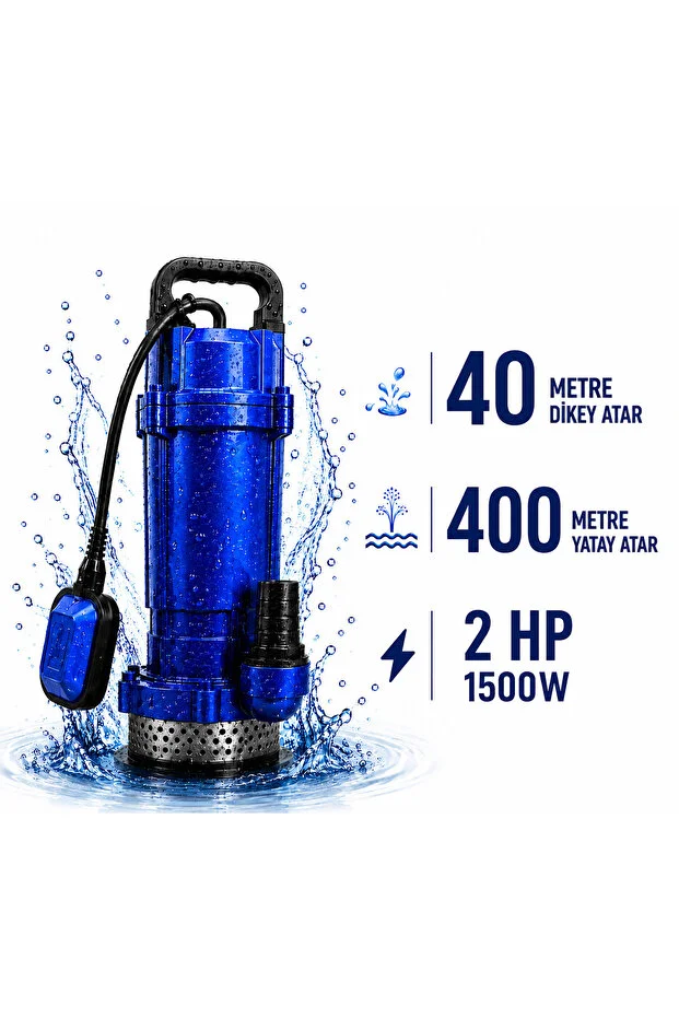 2 Hp Şamandıralı Dalgıç Su Pompası Su Motoru 4omt Dik Atar 2 Hp Şamandıralı Dalgıç Su Pompası Su Motoru 4omt Dik Atar