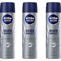 Nivea Men Silver Protect Erkek Sprey Deodorant 3 x 150 ML