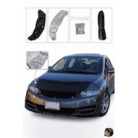 Honda Civic 13 Fb7 / Fk2 2012 2016 Ön Kaput Koruma Maskesi Siyah Deri Taş Çarpma Ve Güneş Koruma Honda Civic 13 Fb7 / Fk2 2012 2016 Ön Kaput Koruma Maskesi Siyah Deri Taş Çarpma Ve Güneş Koruma