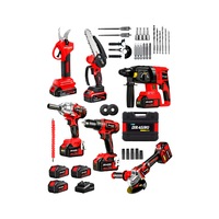 Dragro DRG-621 K Professional 6 Lı Set 21v Darbeli Hilti Taşlama Testere Makas Matkap Vidalama Somun Sıkma Dragro DRG-621 K Professional 6 Lı Set 21v Darbeli Hilti Taşlama Testere Makas Matkap Vidalama Somun Sıkma
