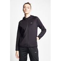 Lescon Kadın Koşu Fermuarlı Kapüşonlu Sweatshirt 24b-2002 Siyah Lescon Kadın Koşu Fermuarlı Kapüşonlu Sweatshirt 24b-2002 Siyah