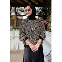 Rabia Şamlı Tüvit Sweat Sarı Normal Rabia Şamlı Tüvit Sweat Sarı Normal