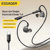 Essager Pro Seri Gaming Hifi Kulaklık Mikrofonlu, Yüksek Ses Kalitesi, Kristal Ses Sistemli Kulaklık Oyun Kulaklığı Mikrofonlu Essager Pro Seri Gaming Hifi Kulaklık Mikrofonlu, Yüksek Ses Kalitesi, Kristal Ses Sistemli Kulaklık Oyun Kulaklığı Mikrofonlu
