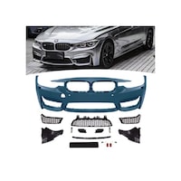 Bmw 3 Serisi F30 M3 Ön Tampon Komple Set Panjurlu Sis Yuvasız 2012- 2017 Arası Uyumlu Bmw 3 Serisi F30 M3 Ön Tampon Komple Set Panjurlu Sis Yuvasız 2012- 2017 Arası Uyumlu