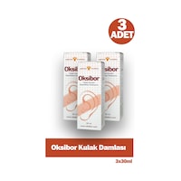 Abfen Farma Oksibor Kulak Damlası 30 Ml 3 Adet Abfen Farma Oksibor Kulak Damlası 30 Ml 3 Adet