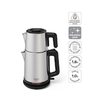 Arzum AR3158 Neosteel 1.8 L Çay Makinesi Arzum AR3158 Neosteel 1.8 L Çay Makinesi