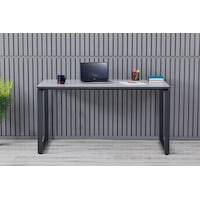 Arpelia Çalışma Masası 140x70x73 Cm Dikdörtgen Ayaklı Antrasit Arpelia Çalışma Masası 140x70x73 Cm Dikdörtgen Ayaklı Antrasit
