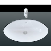 Creavit Tp214 Tezgah Altı Oval Lavabo 37 x 47 CM Beyaz Creavit Tp214 Tezgah Altı Oval Lavabo 37 x 47 CM Beyaz