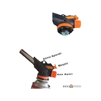 Pürmüz Başlığı Torch Çok Renkli Pürmüz Başlığı Torch Çok Renkli