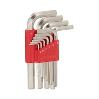 İzeltaş 4900 Allen Anahtar Takımı Altı Köşe Kısa Boy 10 Parça - 4900003110 İzeltaş 4900 Allen Anahtar Takımı Altı Köşe Kısa Boy 10 Parça - 4900003110