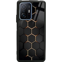 Xiaomi Mi 11t Pro Yellow Carbon Tasarımlı Glossy Telefon Kılıfı Çok Renkli Xiaomi Mi 11t Pro Yellow Carbon Tasarımlı Glossy Telefon Kılıfı Çok Renkli