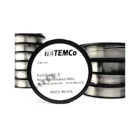Temco Kanthal A1 Tel- Rezitans Telleri-Cotton 28Ga 10Mt Temco Kanthal A1 Tel- Rezitans Telleri-Cotton 28Ga 10Mt