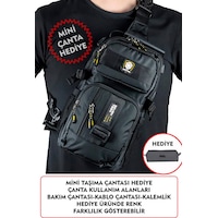 Dada Fonksiyonel Sırt Göğüs El Ve Omuz Çantası Su Geçirmez Kumaş Bady Bag Siyah Dada Fonksiyonel Sırt Göğüs El Ve Omuz Çantası Su Geçirmez Kumaş Bady Bag Siyah