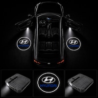 Hyundai Kapı Altı Logo Projektör Led Işığı 2'li Set Pilli Kablosuz Kapı Karşılama Lambası Hyundai Kapı Altı Logo Projektör Led Işığı 2'li Set Pilli Kablosuz Kapı Karşılama Lambası