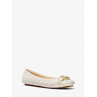 Michael Kors Fulton Moccasin Kadın Babet Krem Michael Kors Fulton Moccasin Kadın Babet Krem