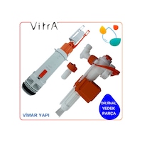 VitrA Gömme Rezervuar Iç Takım Seti 42618yp-436317yp Turuncu VitrA Gömme Rezervuar Iç Takım Seti 42618yp-436317yp Turuncu