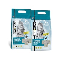CatPlus Aktif Karbon Topaklaşan Bentonit Kedi Kumu 2 x 10 L CatPlus Aktif Karbon Topaklaşan Bentonit Kedi Kumu 2 x 10 L