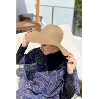 Remsa Taşlı Hasır Şapka Rş-96 Camel Camel Remsa Taşlı Hasır Şapka Rş-96 Camel Camel