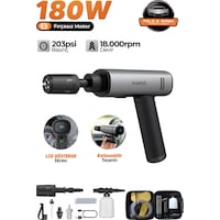 Auhma Acr-09 180w Fırçasız Şarjlı Basınçlı Yıkama Makinesi Katlanabilir Kablosuz Oto Yıkama Tabanc Gri Auhma Acr-09 180w Fırçasız Şarjlı Basınçlı Yıkama Makinesi Katlanabilir Kablosuz Oto Yıkama Tabanc Gri