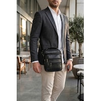 Vıatox Np-002 Erkek %100 Hakiki Deri Orta Boy El Ve Omuz Askılı Çanta Günlük Kullanım Için Çok Uygun Siyah Vıatox Np-002 Erkek %100 Hakiki Deri Orta Boy El Ve Omuz Askılı Çanta Günlük Kullanım Için Çok Uygun Siyah
