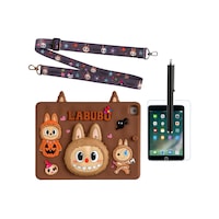 Ennar Samsung Uyumlu Galaxy Tab A9 Plus 11 İnç X210 Askılı Labubu Standlı Kılıf Tablet Kalemi+kirilmaz Cam Tablet Kılıfı Ennar Samsung Uyumlu Galaxy Tab A9 Plus 11 İnç X210 Askılı Labubu Standlı Kılıf Tablet Kalemi+kirilmaz Cam Tablet Kılıfı