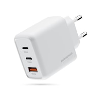 Polosmart Pbs135 65w Pd Hızlı Şarj Adaptörü 2 Type-c + Usb Çıkış 3 Port Güvenli Şarj Beyaz