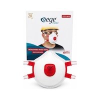 Ege 2433 V Ffp3 Nr D Ventilli Maske 10'lu Ege 2433 V Ffp3 Nr D Ventilli Maske 10'lu