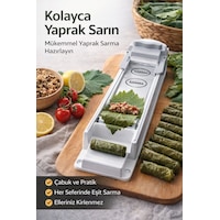 Reoona Pratik Yaprak Dolma Sarma Makinesi Yaprak Dolma Sarma Aparatı Asma Yaprağı Dolma Yapma Aleti siyah Reoona Pratik Yaprak Dolma Sarma Makinesi Yaprak Dolma Sarma Aparatı Asma Yaprağı Dolma Yapma Aleti siyah