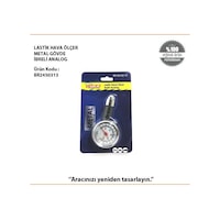 Lastik Hava Ölçer Metal Gövde İbreli Analog Lastik Hava Ölçer Metal Gövde İbreli Analog